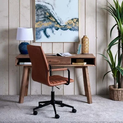 The Range Trend Desk Chair - Vintage Brandy