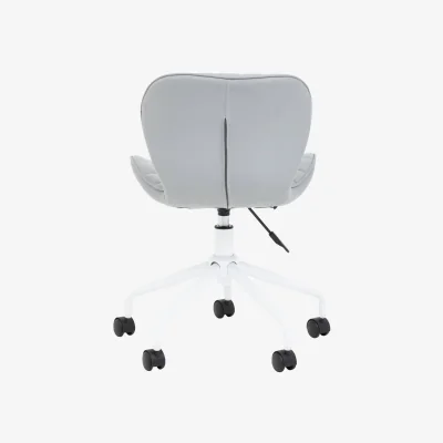 The Range Brent Grey And White Home Office Chair - Grey