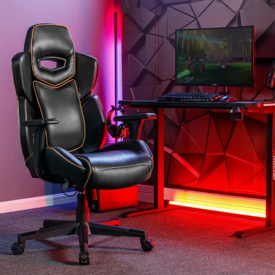 The Range Drogon Gaming Office Chair - Black/Gold
