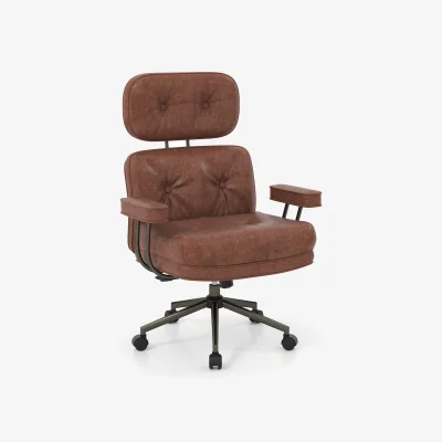 The Range Ergonomic Home Office Chair - Brown