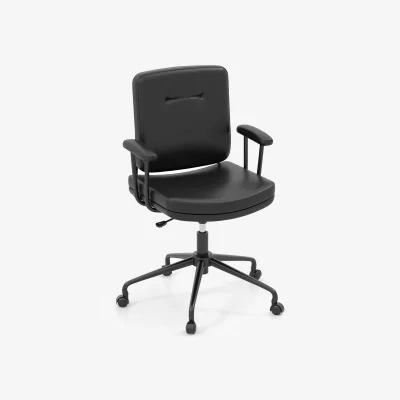 The Range Wheeled Adjustable Small Desk Chair