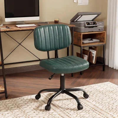 The Range Small Armless Desk Chair - Green