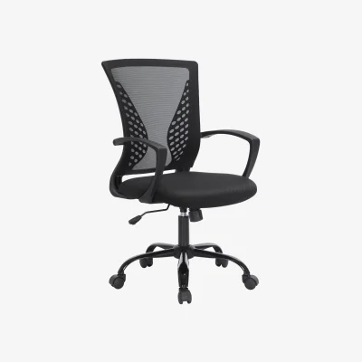The Range SONGMICS Ink Black ergonomic mesh office chair - Ink Black
