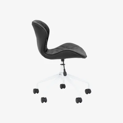 The Range Brent Black And White Home Office Chair - Black