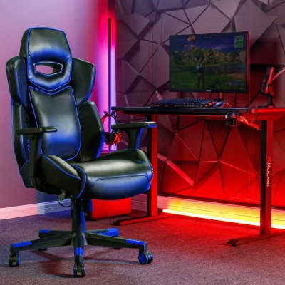 The Range Drogon Gaming Office Chair - Black/Blue