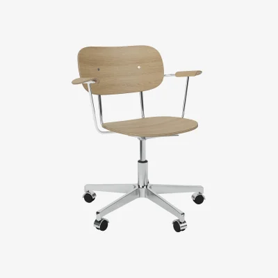 Westwing Height-Adjustable Wooden Desk Chair Co