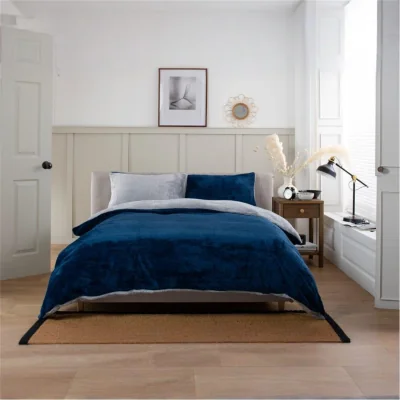Amara Teddington ExtraSoft Furry Fleece Duvet Cover Set