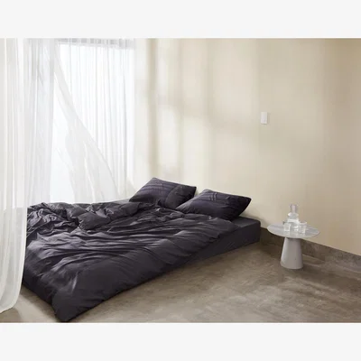Amara Paintstripe Queen Duvet Cover