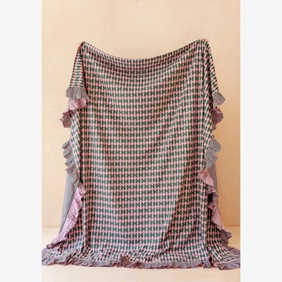 Anthropologie TBCo Harlequin Cotton Duvet Cover