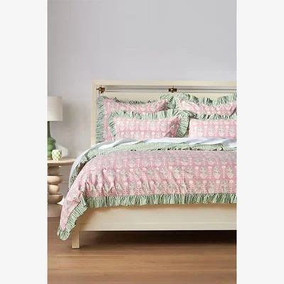 Anthropologie Ellen Merchant Cottage Duvet Cover