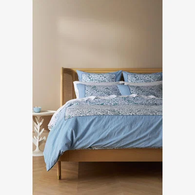 Anthropologie Nalini Floral Organic Cotton Duvet Cover