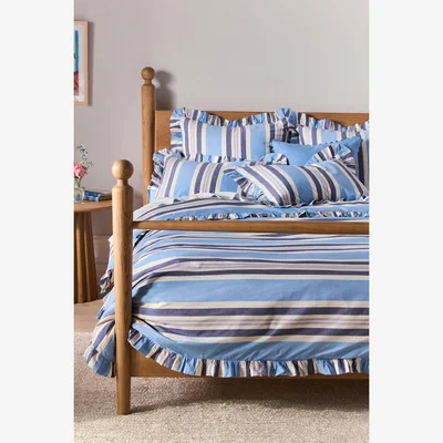Anthropologie Maeve Mele Cotton Duvet Cover