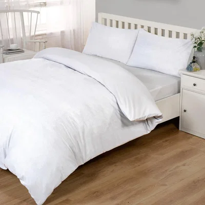 BHS.com Hotel Collection Bamboo Double Duvet Cover, White