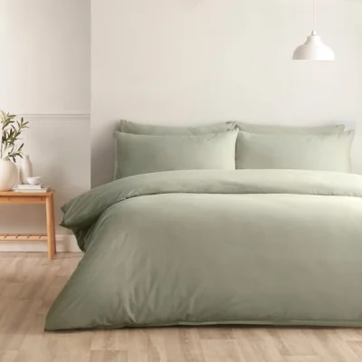 Dunelm Pure Cotton Easy Zip Duvet Cover