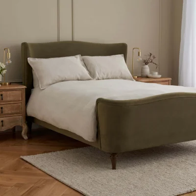 Feather & Black Natural Collection Duvet Cover, King