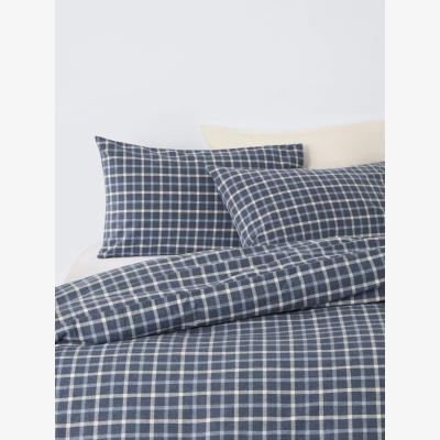 John Lewis John Lewis Skye Brushed Check Duvet Cover Set