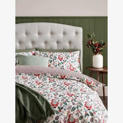 John Lewis John Lewis Santa Duvet Cover Set