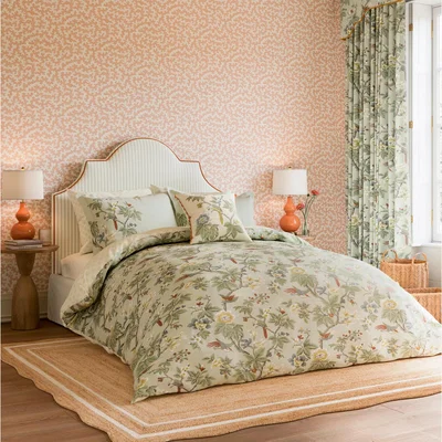 John Lewis Sanderson x National Trust Lophura Duvet Cover Set