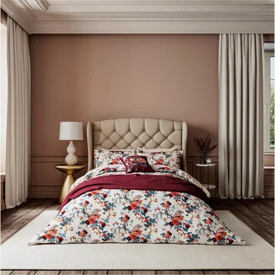 John Lewis V&A Chinoiserie Duvet Cover Set, Blue/Multi