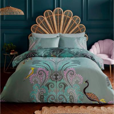 John Lewis Sara Miller Peacock Filigree Reversible Duvet Cover Set