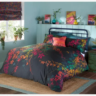 John Lewis Clarissa Hulse Virginia Cotton Duvet Cover Set, Multi