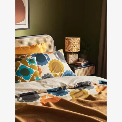 John Lewis Orla Kiely Scallop Flower Duvet Cover Set