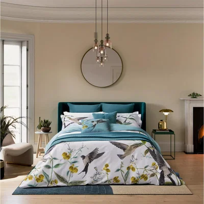John Lewis Ted Baker Botanical Birds Duvet Cover Set