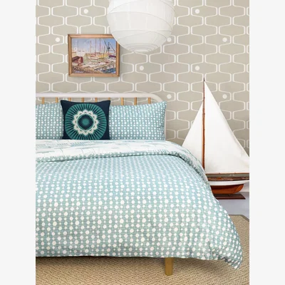 John Lewis Mini Moderns Postcard Duvet Cover Set