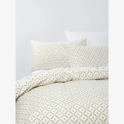 John Lewis John Lewis Ayla Trellis Duvet Cover Set