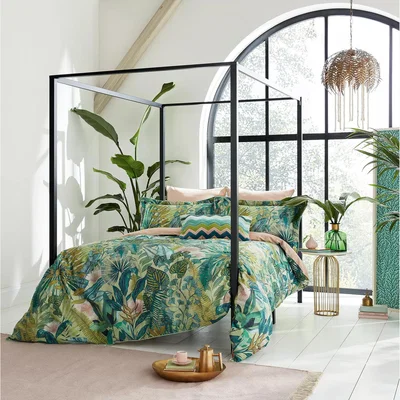 John Lewis Harlequin Floreana Cotton Duvet Cover Set