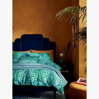 John Lewis John Lewis + Matthew Williamson Majestic Peacock Duvet Cover Set