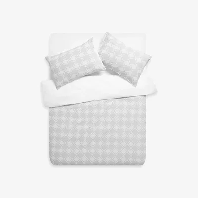 John Lewis John Lewis Diamond Stitch Duvet Cover Set