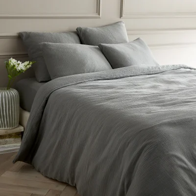 La Redoute Yafa 100% Organic Cotton Muslin 200 Thread Count Duvet Cover