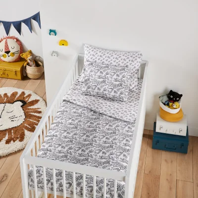 La Redoute Sweet Jungle 100% Cotton Duvet Cover
