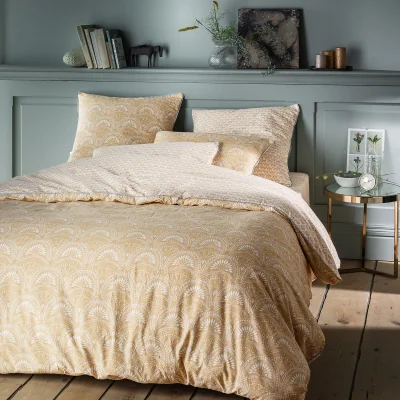 La Redoute Jaipur Fan 100% Washed Cotton Duvet Cover