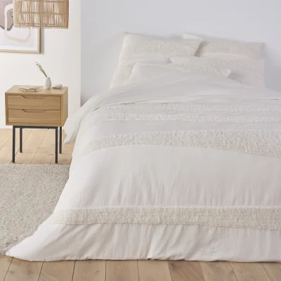 La Redoute Tassili Tufted 100% Cotton Duvet Cover