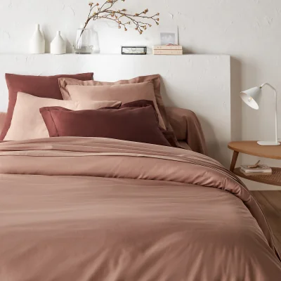 La Redoute Scenario Plain 100% Cotton Duvet Cover