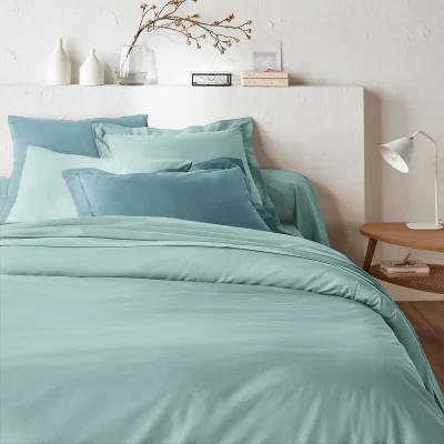 La Redoute Scenario Plain Polycotton Duvet Cover