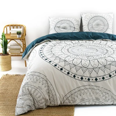 La Redoute Anisheka Rosette 100% Cotton Duvet Cover