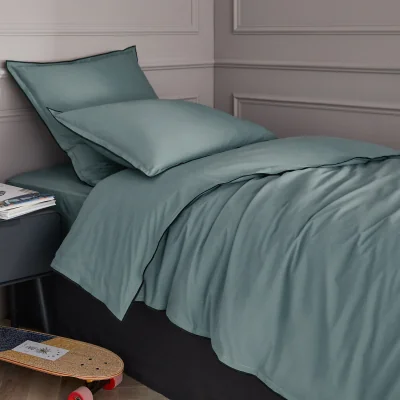 La Redoute 100% Organic Cotton Voile 400 Thread Count Duvet Cover