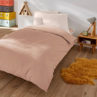 La Redoute Scenario Plain Polycotton Duvet Cover