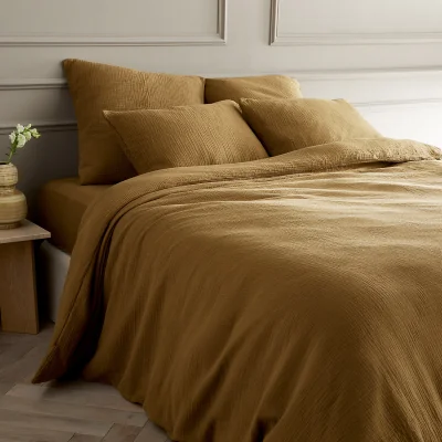 La Redoute Yafa Organic Cotton Muslin Duvet Cover