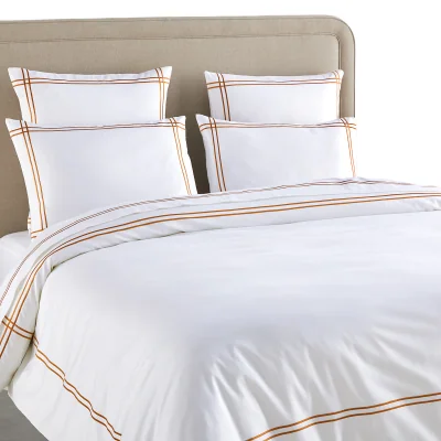 La Redoute Otella 100% Organic Cotton Satin 300 Thread Count Duvet Cover