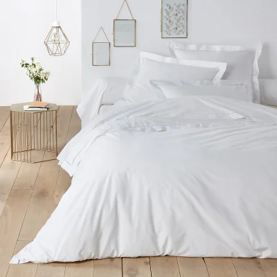 La Redoute Secret 100% Cotton Percale 200 Thread Count Duvet Cover