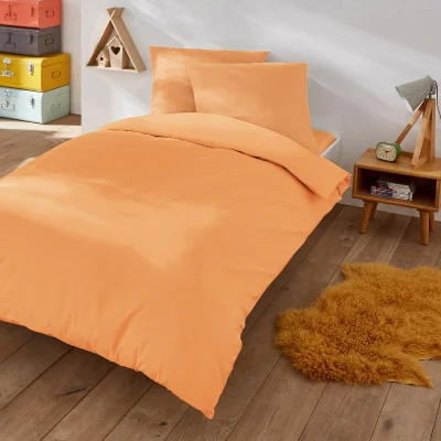 La Redoute Scenario Plain Polycotton Duvet Cover