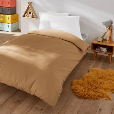 La Redoute Scenario Plain Polycotton Duvet Cover
