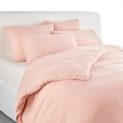 La Redoute Yafa 100% Organic Cotton Muslin 200 Thread Count Duvet Cover