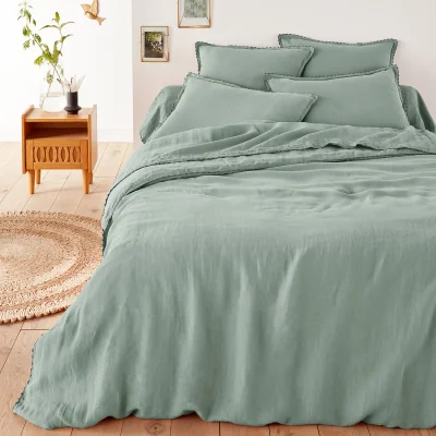 La Redoute Leone 100% Washed Linen Duvet Cover