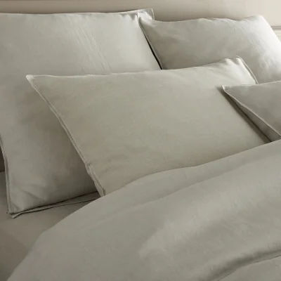 La Redoute Helm 100% Washed Hemp Duvet Cover