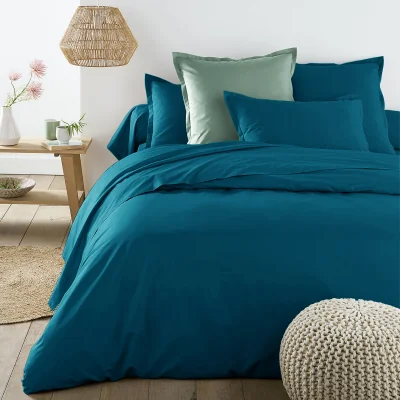 La Redoute 100% Cotton Percale 200 Thread Count Duvet Cover